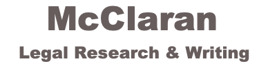 McLaran Legal Research & Writing
